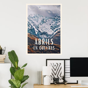 Aprimenplakat in Queyras Poster