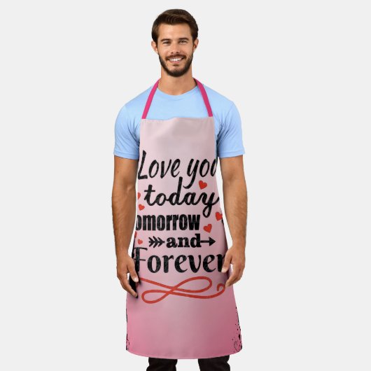 Aprin Schürze (Getragen)