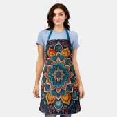 Aprin Schürze (Getragen)