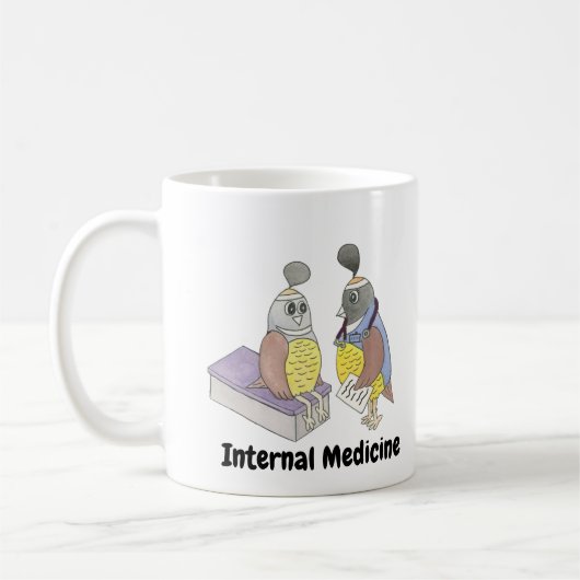 APRN Innere Medizin Kaffeetasse (Links)