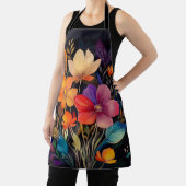 APRON - Beautiful & Colorful Floral Design Schürze (InSitu)