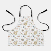 Apron Children (61 x 51 cm) - Rabbits Pattern Schürze (Vorderseite)