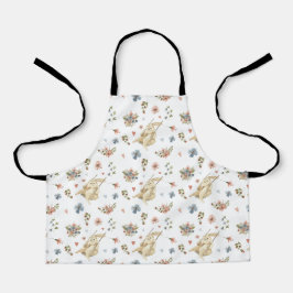Apron Children (61 x 51 cm) - Rabbits Pattern Schürze