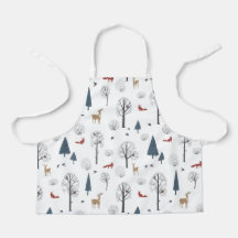 Apron Children (61 x 51 cm) - Winter Pattern