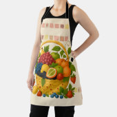 APRON - Colorful Overflowing Fruit Basket Schürze (InSitu)