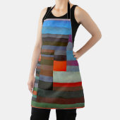 APRON - "Fire in the Evening" - Paul Klee Schürze (InSitu)