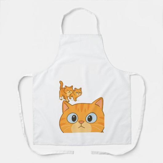 Apron for Cat lovers Schürze (Vorderseite)