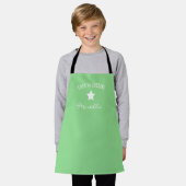 Apron for kids - Kids' cooking apron - green Schürze (Getragen)