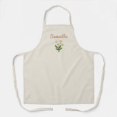Apron for Women with Daisies Schürze (Vorderseite)