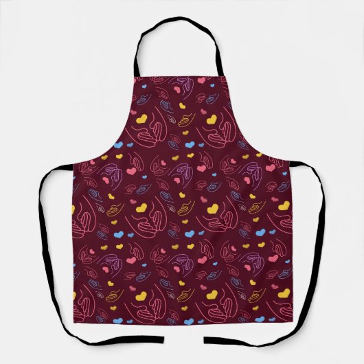 Apron Heart n Hand Schürze (Vorderseite)