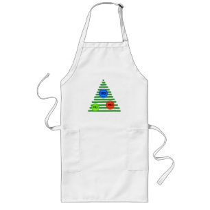 Apron - Ho, ho, ho tree Lange Schürze