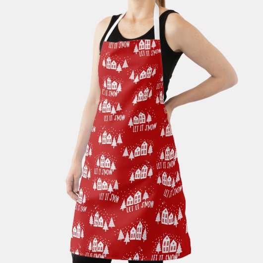 Apron Large (68,6 x 86,4 cm) - Christmas Pattern Schürze (InSitu)