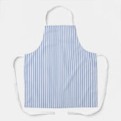 Apron Medium (66 x 76,2cm) - Blue Stripe Pattern Schürze (Vorderseite)