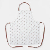 Apron Medium (66x76,2 cm) - Candy Cane Pattern Schürze (Vorderseite)