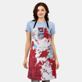 Apron Men Women Chef Cooking Kitchen Custom Schürze (Getragen)