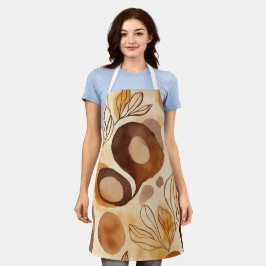 Apron mit All-Over-Druck, Mittel Schürze