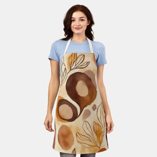 Apron mit All-Over-Druck, Mittel Schürze (Getragen)