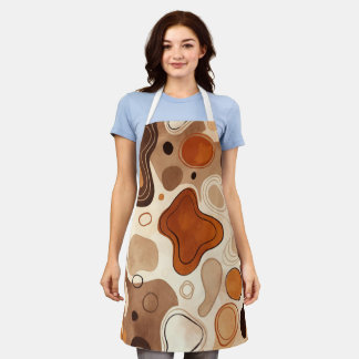 Apron mit All-Over-Druck, Mittel Schürze