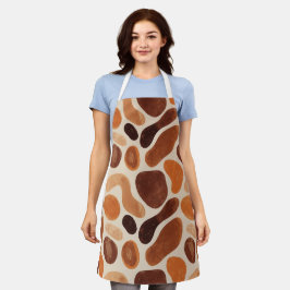 Apron mit All-Over-Druck, Mittelgroß Schürze