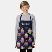 Apron mit All-Over-Druck Schürze (Getragen)