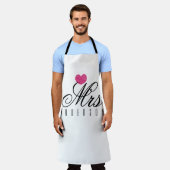 Apron mit All-Over-Druck Schürze (Getragen)