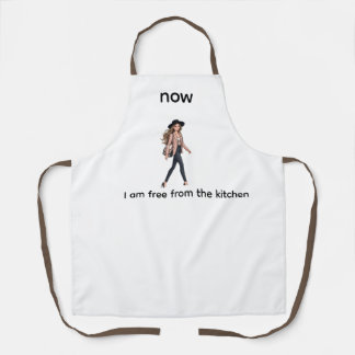 Apron mit All-Over-Druck Schürze