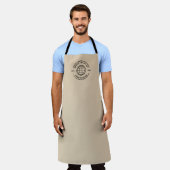 Apron mit All-Over-Druck Schürze (Getragen)