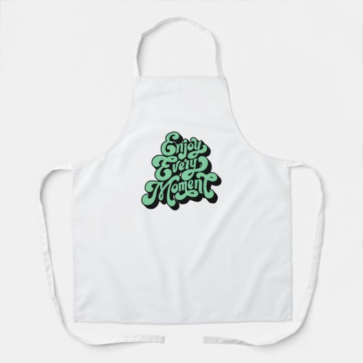 Apron mit All-Over-Print, Mittel Schürze (Vorderseite)