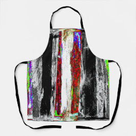 Apron mit All-Over-Print – Reflection Layers Schürze