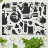 apron paño de cocina geschirrtuch (Gefaltet)