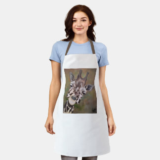 Apron with "What's Up" art Schürze