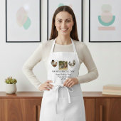 Aprons Birthday Photo Collage, Modern Mother Gift Lange Schürze