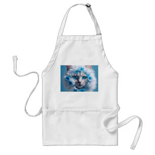 Aprons in regulärer Größe weiß mit schöner weißer  Schürze