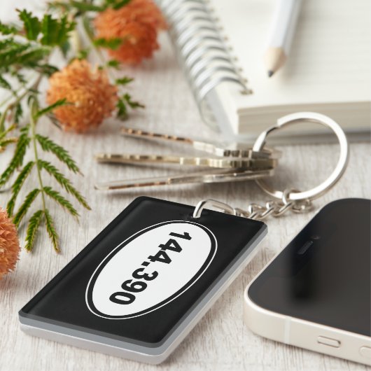 APRS-Frequenz 144.390 Amateurfunksender Schlüsselanhänger (Vorderseite rechts)