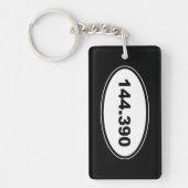 APRS-Frequenz 144.390 Amateurfunksender Schlüsselanhänger (Vorderseite)