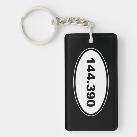 APRS-Frequenz 144.390 Amateurfunksender Schlüsselanhänger (Vorderseite)