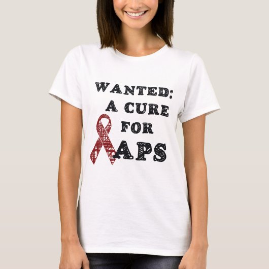 APS-Bewusstseins-Einzelteile T-Shirt (Vorderseite)