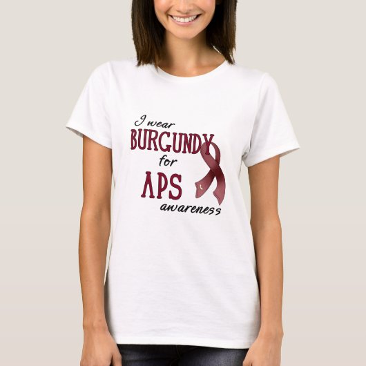 APS-Bewusstseins-Einzelteile T-Shirt (Vorderseite)