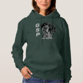 APS Deutscher Kurzer Hasenpointer Dog Mama Vater B Hoodie (Vorderseite)