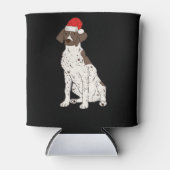 APS Deutscher Kurzfilm Pointer Weihnachten Weihnac Dosenkühler (Vorderseite)