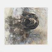 APS, Deutscher Kurzzeitiger Zeiger Fleecedecke (Vorderseite (Horizontal))