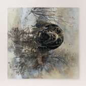 APS, Deutscher Kurzzeitiger Zeiger Puzzle (Horizontal)