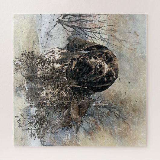 APS, Deutscher Kurzzeitiger Zeiger Puzzle (Horizontal)