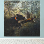 APS, Jagdfasan Leinwanddruck (Insitu (Holzboden))