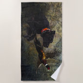 APS, Jagdfasan Strandtuch (Vorderseite)