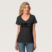 APS Opa Funny German Kurzhaar Pointer Dog L T-Shirt (Vorderseite Vollansicht)