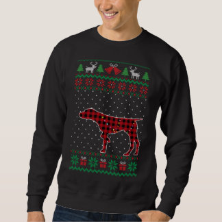 APS Red Kariert Buffalo Funny Ugly Christmas Sweat Sweatshirt