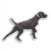 APS-Zeiger-Sticker Aufkleber (Vorderseite)