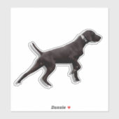 APS-Zeiger-Sticker Aufkleber (Blatt)