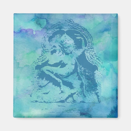 Apsara - Blau Magnet (Vorne)